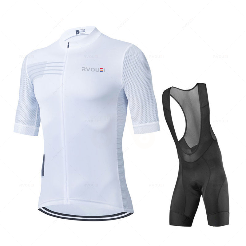 Cycling Bib Shorts - ชุดเสื้อปั่นจักรยานใหม่ปี 2027 ชุดยูนิฟอร์มทีมปั่นจักรยาน แขนสั้น แห้งเร็ว ชุดปั่นจักรยานพร้อมกางเกงเอี๊ยม