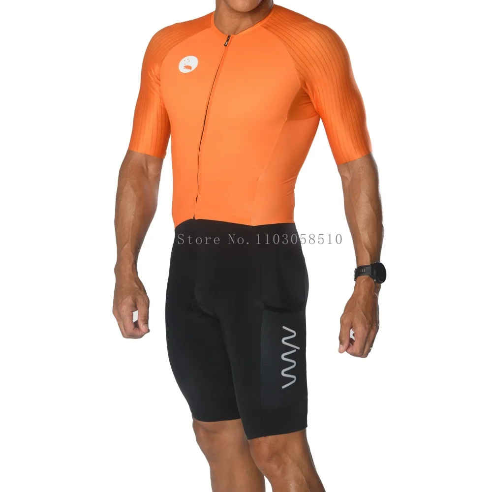 Cycling Gear Jersey - ชุดไตรกีฬา Wyn Republic สำหรับผู้ชาย ชุดปั่นจักรยานแขนสั้น แห้งเร็ว