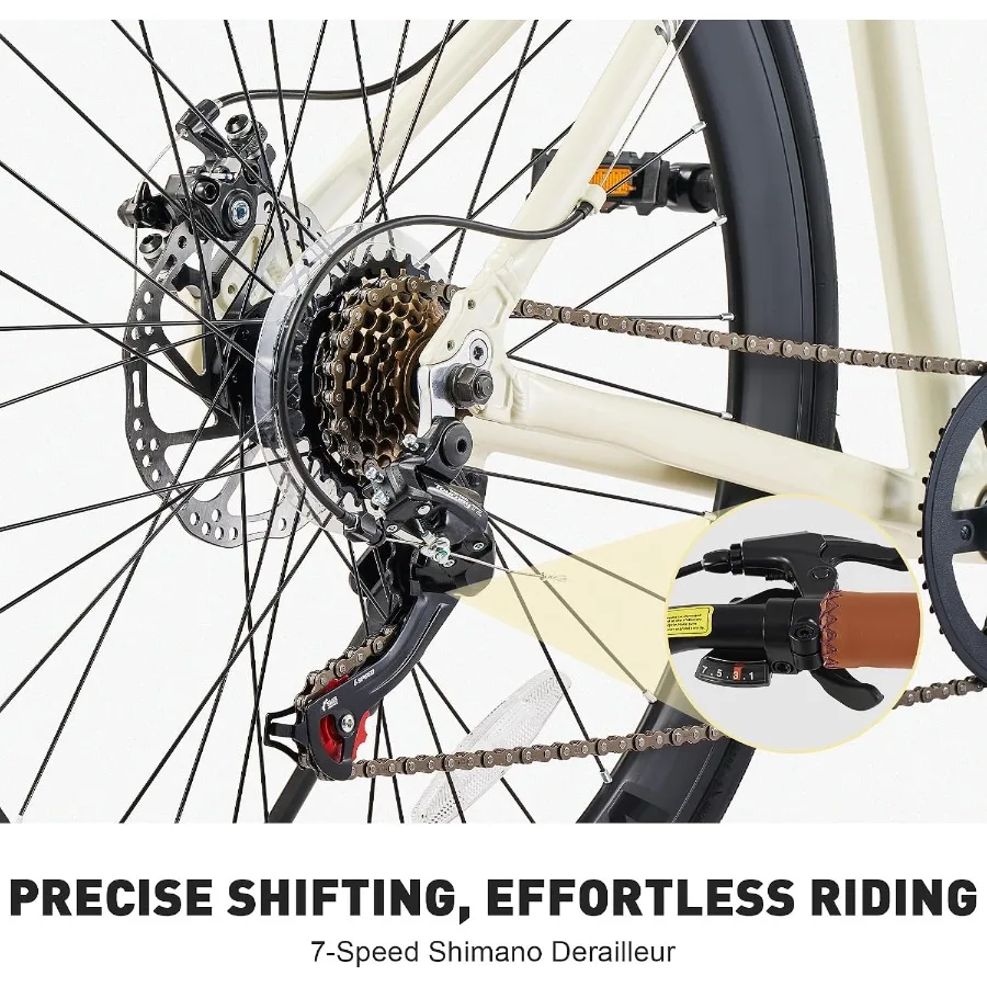 จักรยานไฮบริด ขนาด 28 นิ้ว สำห - Carbon Bike Frame บทวิจารณ์และราคา